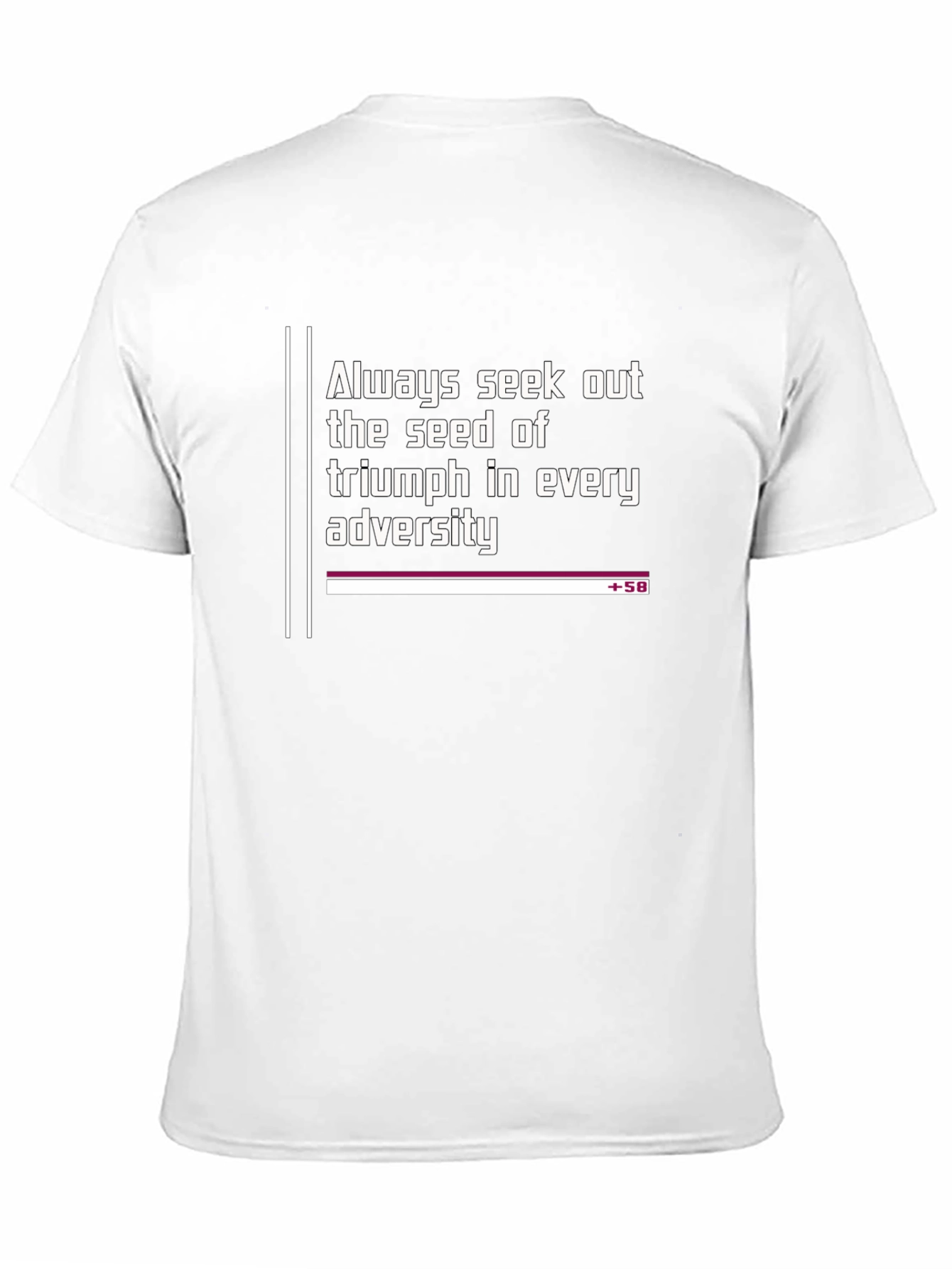 Camiseta Negra: Siempre Busca el Triunfo