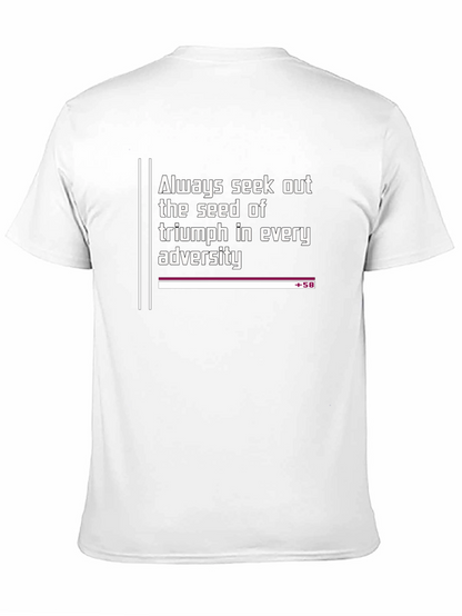 Camiseta Negra: Siempre Busca el Triunfo