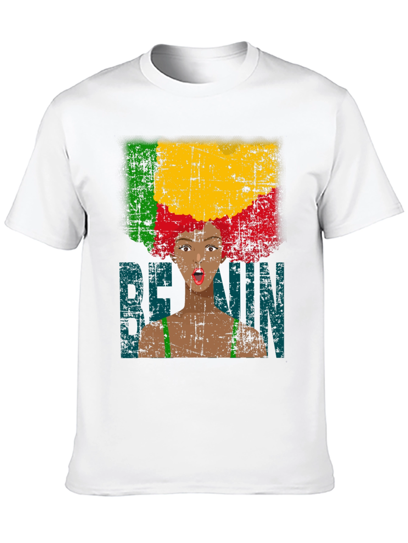 Camiseta con Diseño de Benin para Hombre