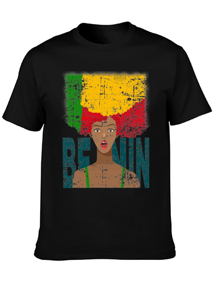 Camiseta con Diseño de Benin para Hombre