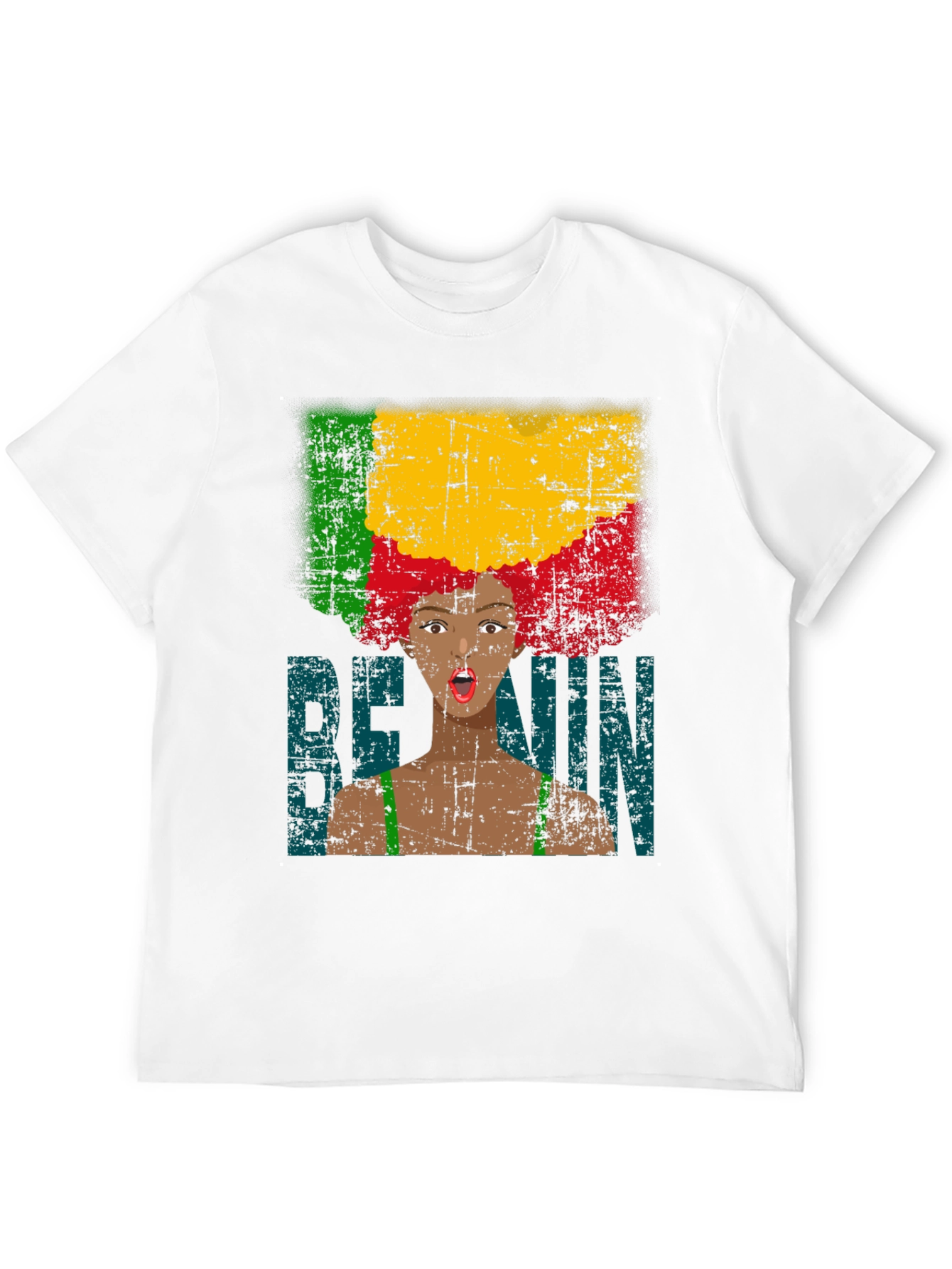Camiseta con Diseño de Benin para Hombre