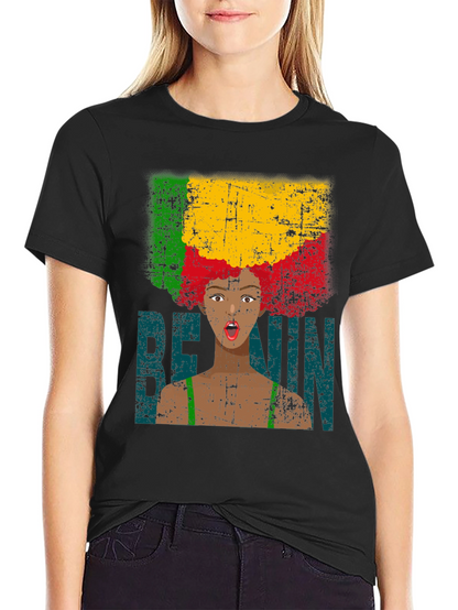Camiseta con Diseño de Benin para Hombre