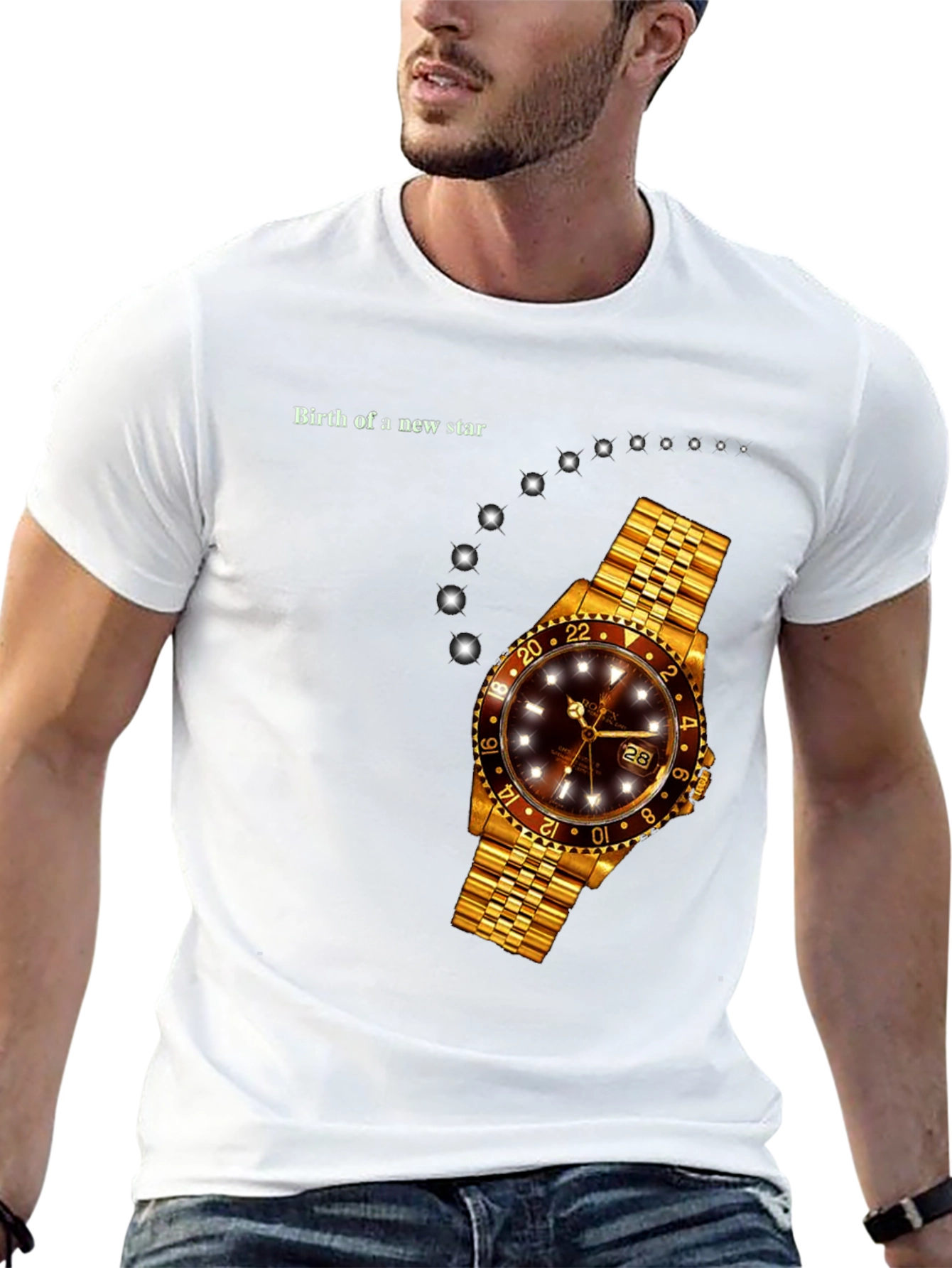 Camiseta Negra Birth of a New Star