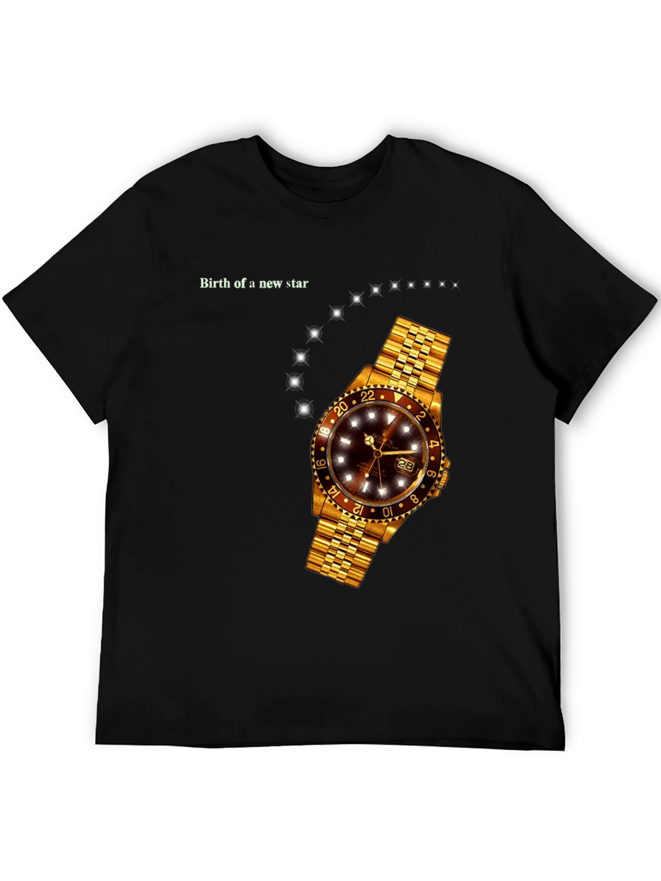 Camiseta Negra Birth of a New Star