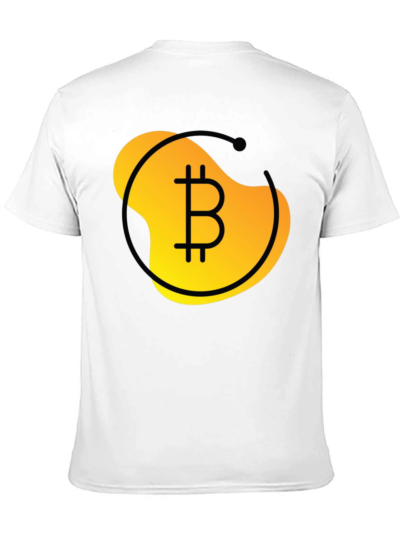 Camiseta Negra Bitcoin: Diseño Moderno y Atractivo