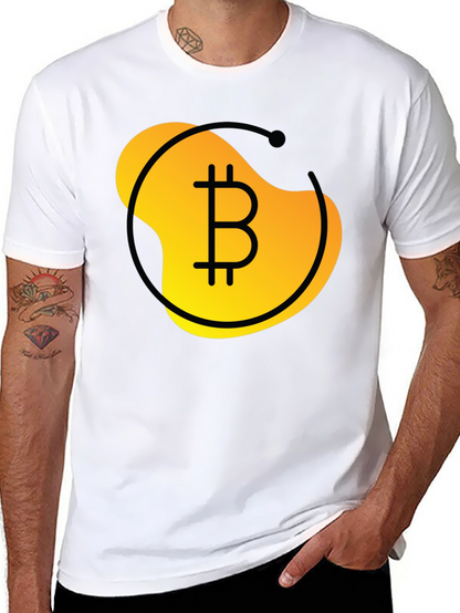 Camiseta Negra Bitcoin: Diseño Moderno y Atractivo