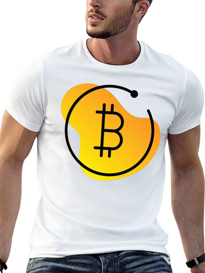 Camiseta Negra Bitcoin: Diseño Moderno y Atractivo