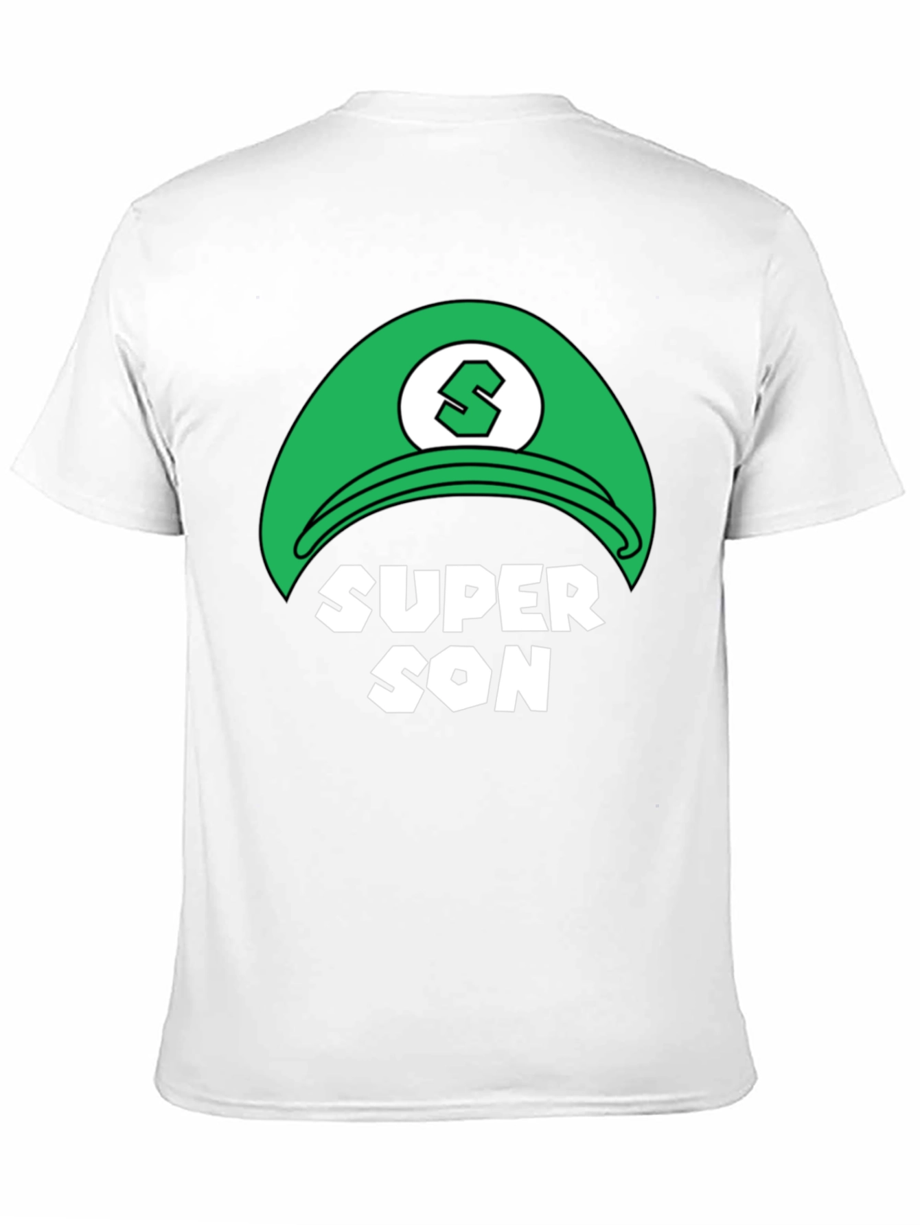 Camiseta Negra Super Son Estilo Videojuego