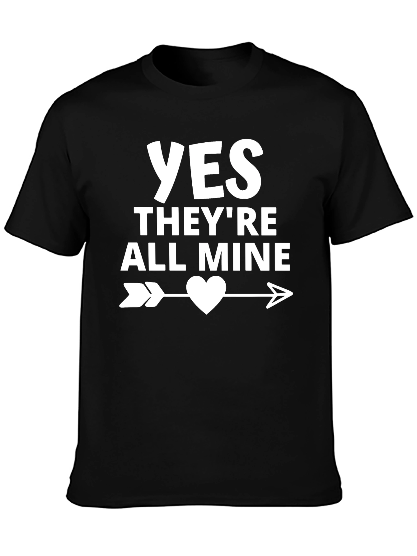 Camiseta Negra: Sí son todos míos