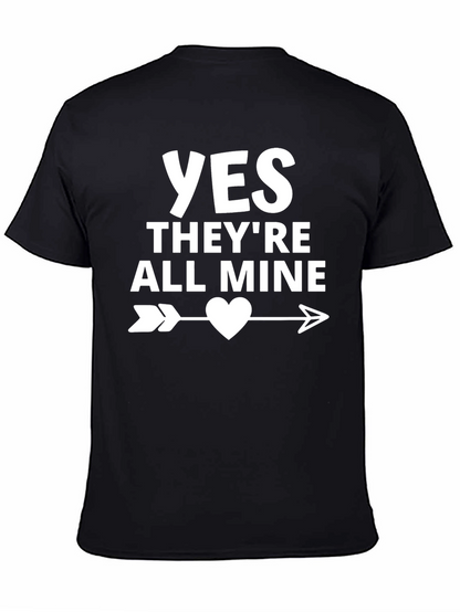 Camiseta Negra: Sí son todos míos