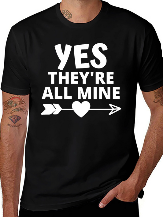 Camiseta Negra: Sí son todos míos