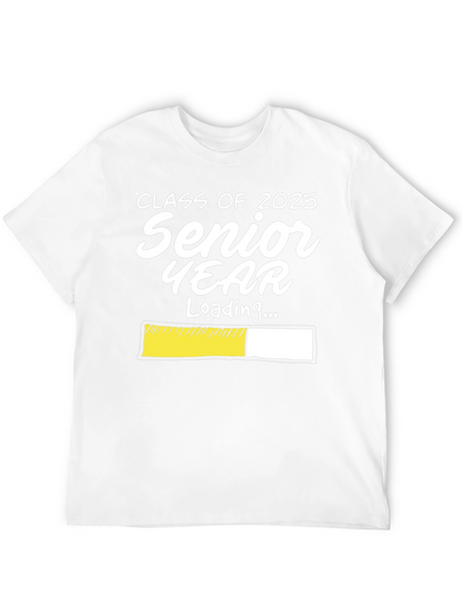 Camiseta Negra Clase 2025: Cuenta Regresiva Año Senior