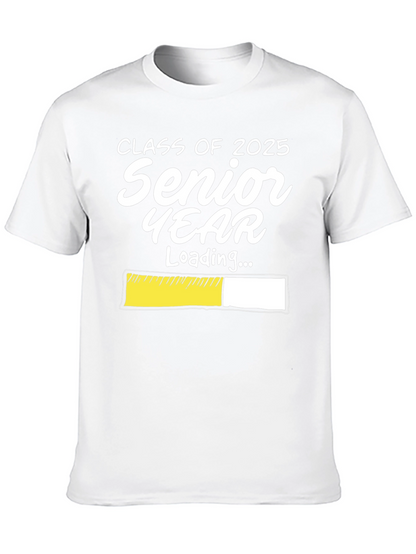 Camiseta Negra Clase 2025: Cuenta Regresiva Año Senior