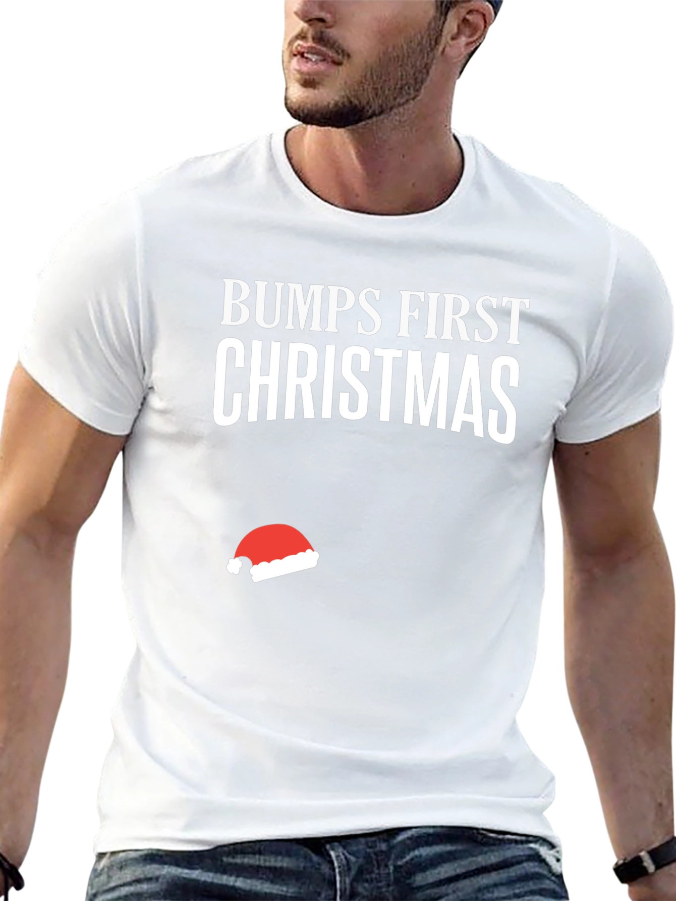 Camiseta Navideña Primer Navidad de la Pancita