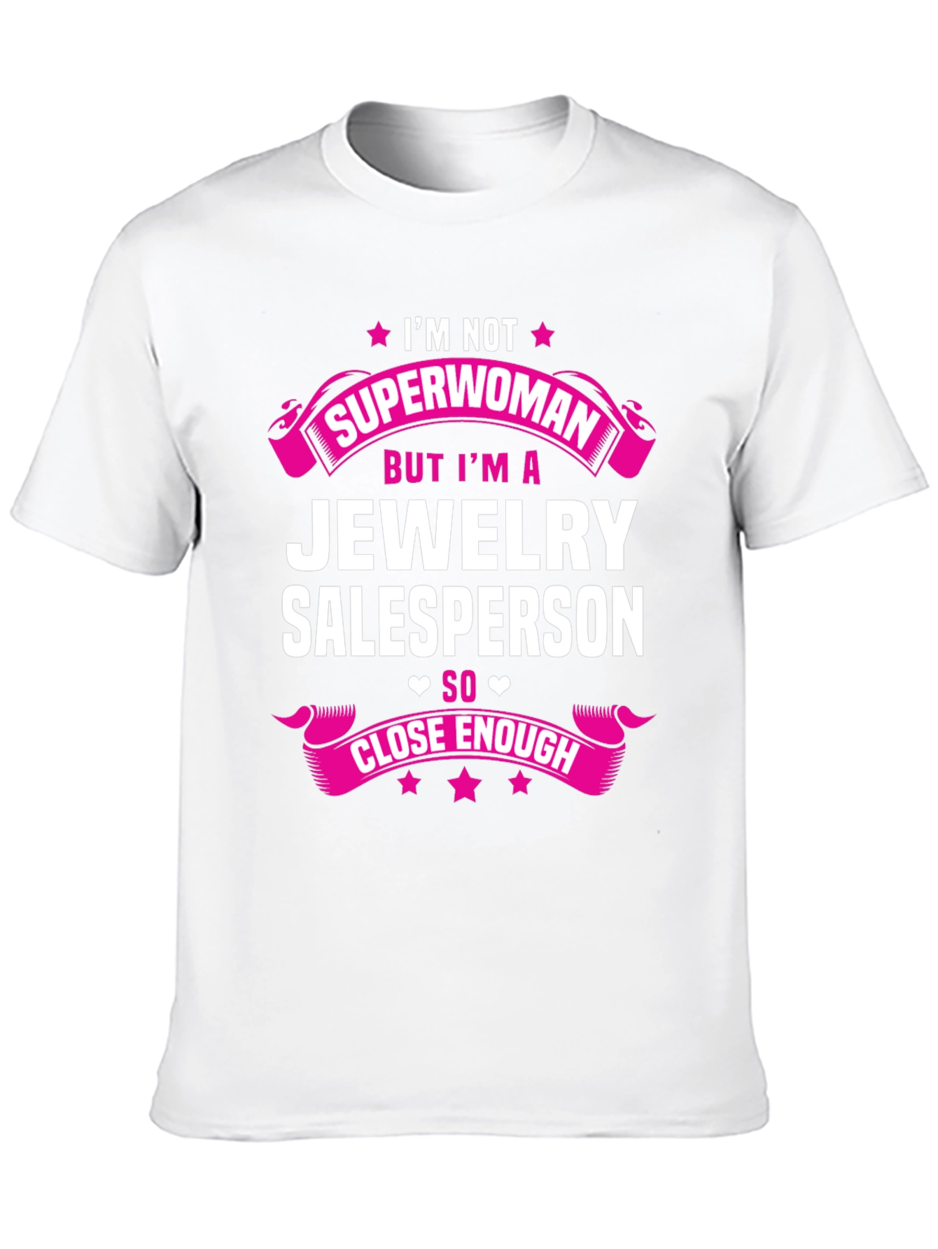 Camiseta Negra - Jewelry Salesperson