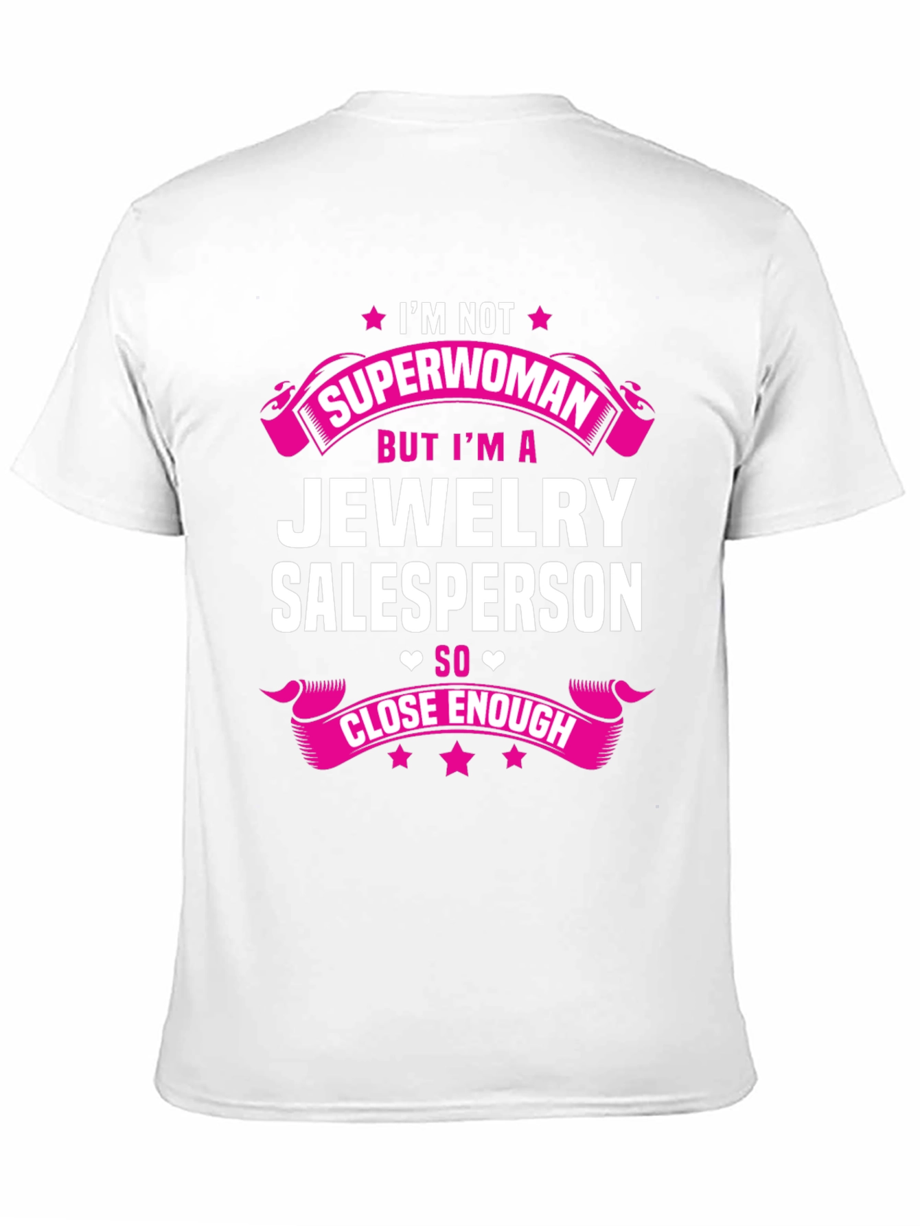 Camiseta Negra - Jewelry Salesperson