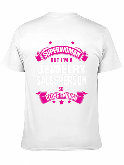 Camiseta Negra - Jewelry Salesperson