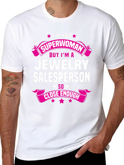 Camiseta Negra - Jewelry Salesperson
