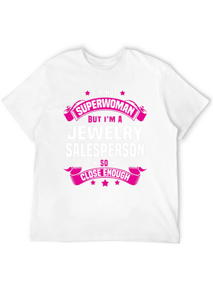 Camiseta Negra - Jewelry Salesperson