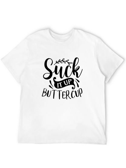 Camiseta Negra Suck It Up Buttercup