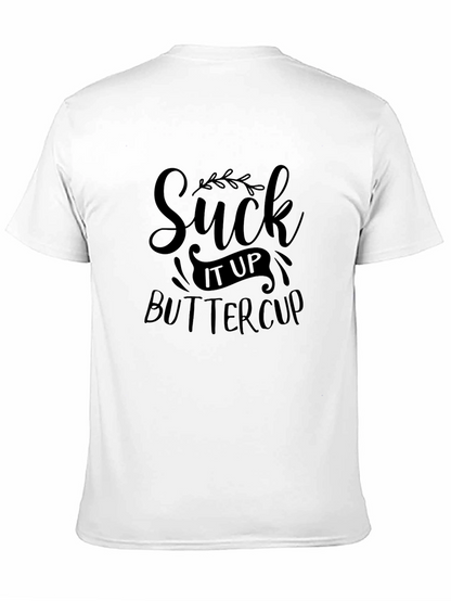 Camiseta Negra Suck It Up Buttercup