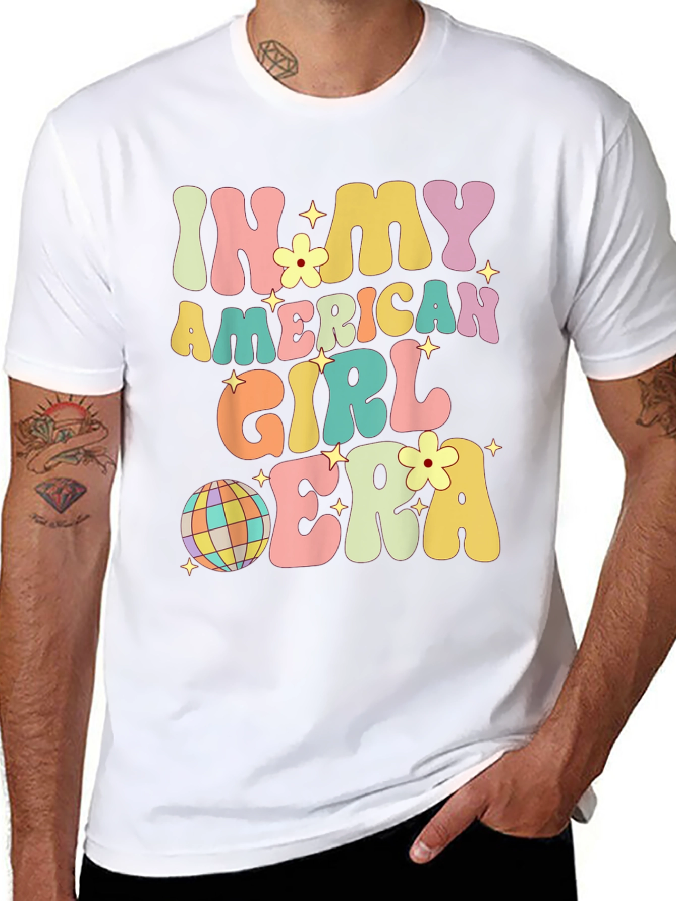 Camiseta In My American Girl Era Retro