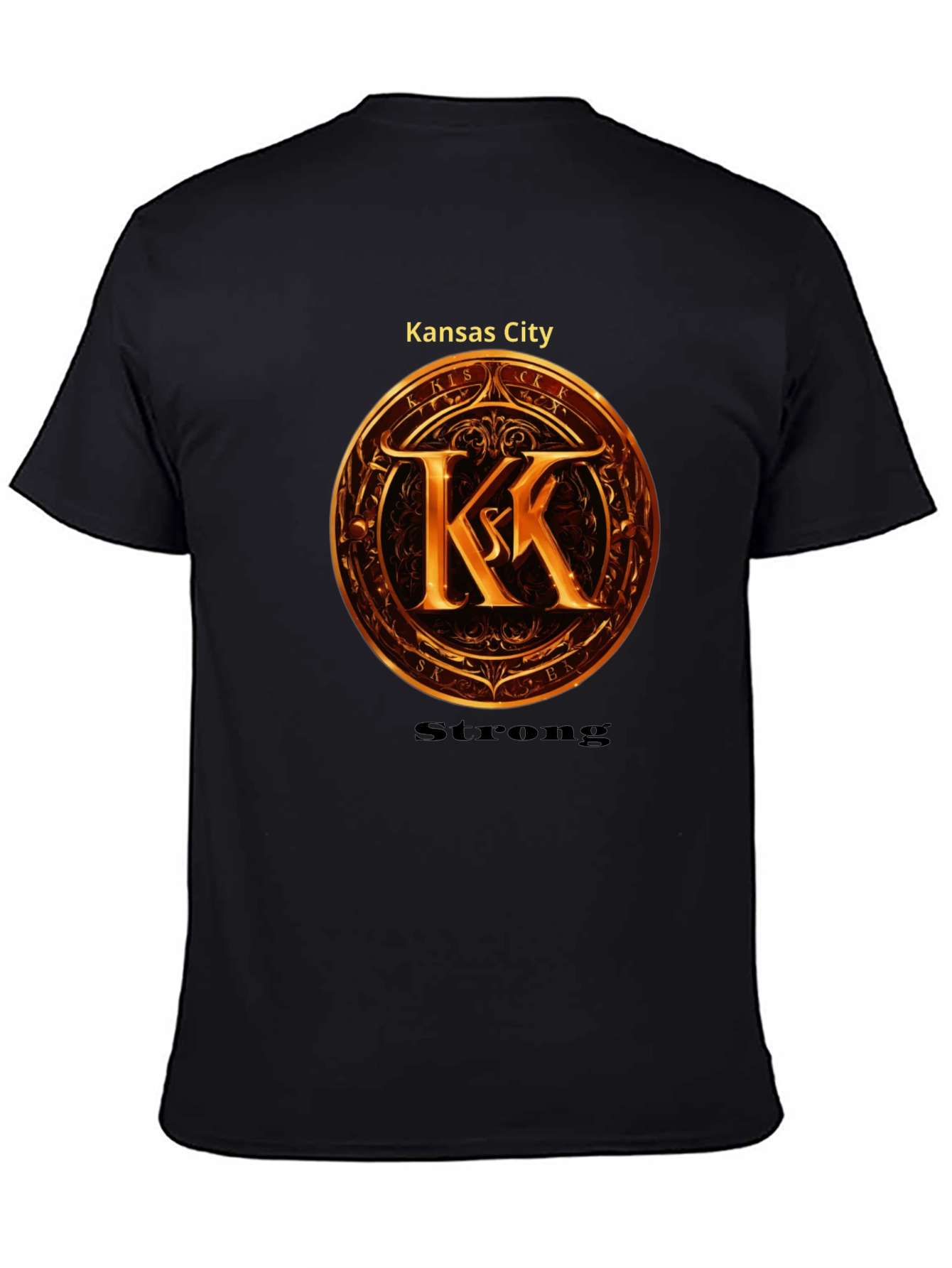 Camiseta Negra: Kansas City Strong