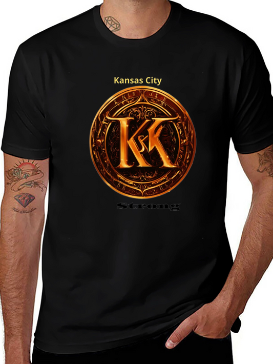 Camiseta Negra: Kansas City Strong