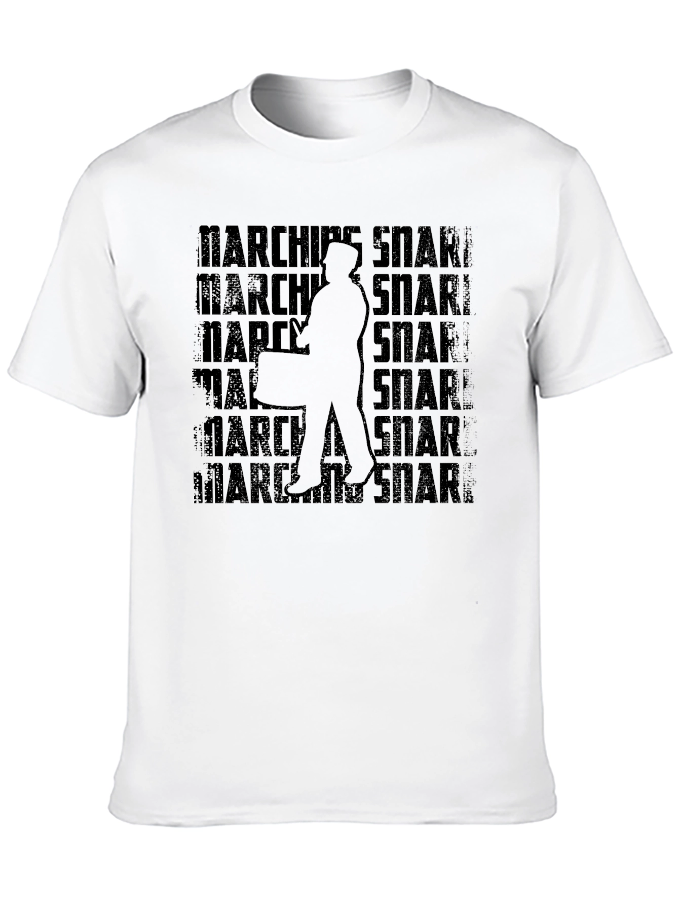 Camiseta Negra: Marching Snare