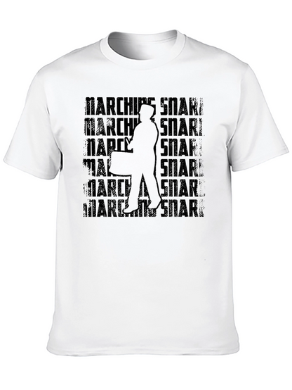 Camiseta Negra: Marching Snare