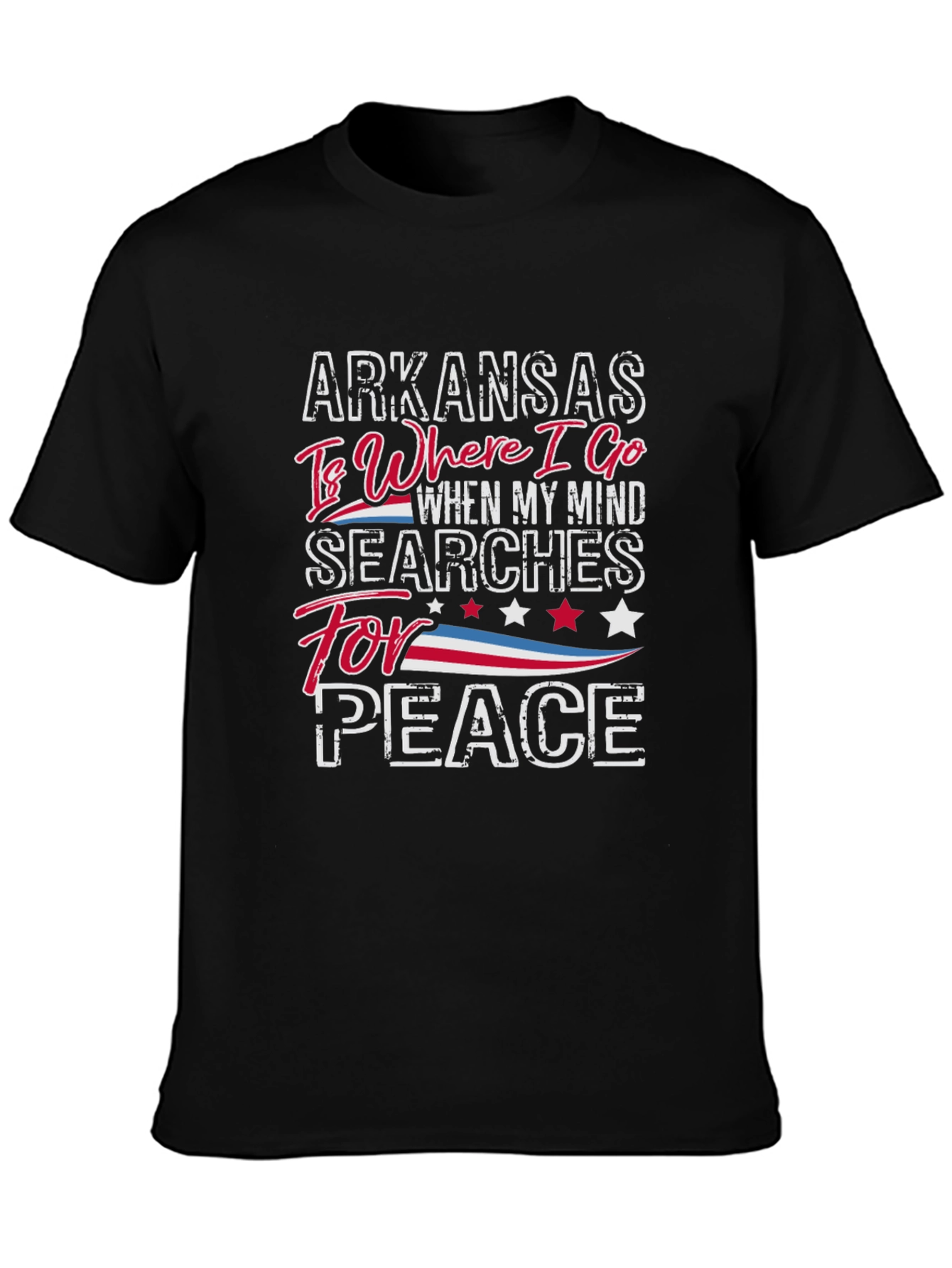 Camiseta Arkansas Peace para Hombre