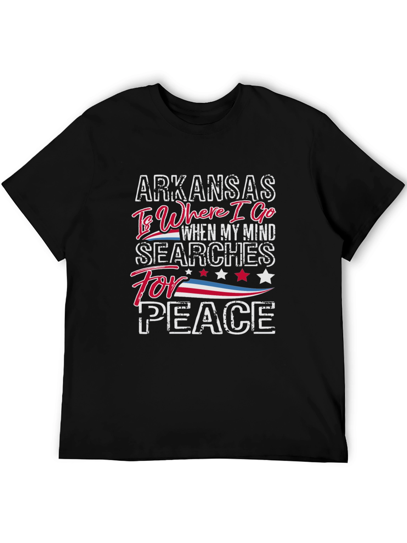 Camiseta Arkansas Peace para Hombre
