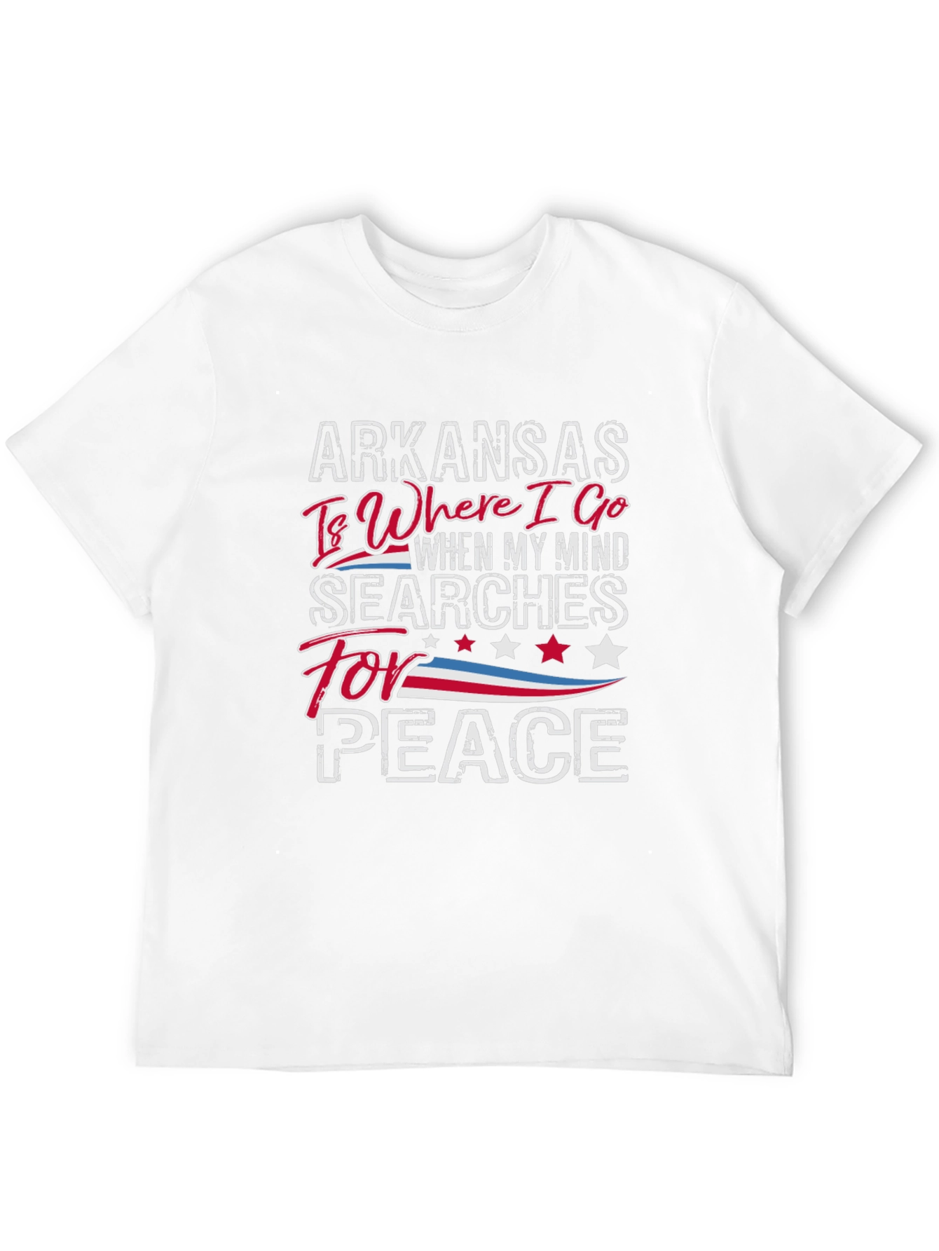 Camiseta Arkansas Peace para Hombre