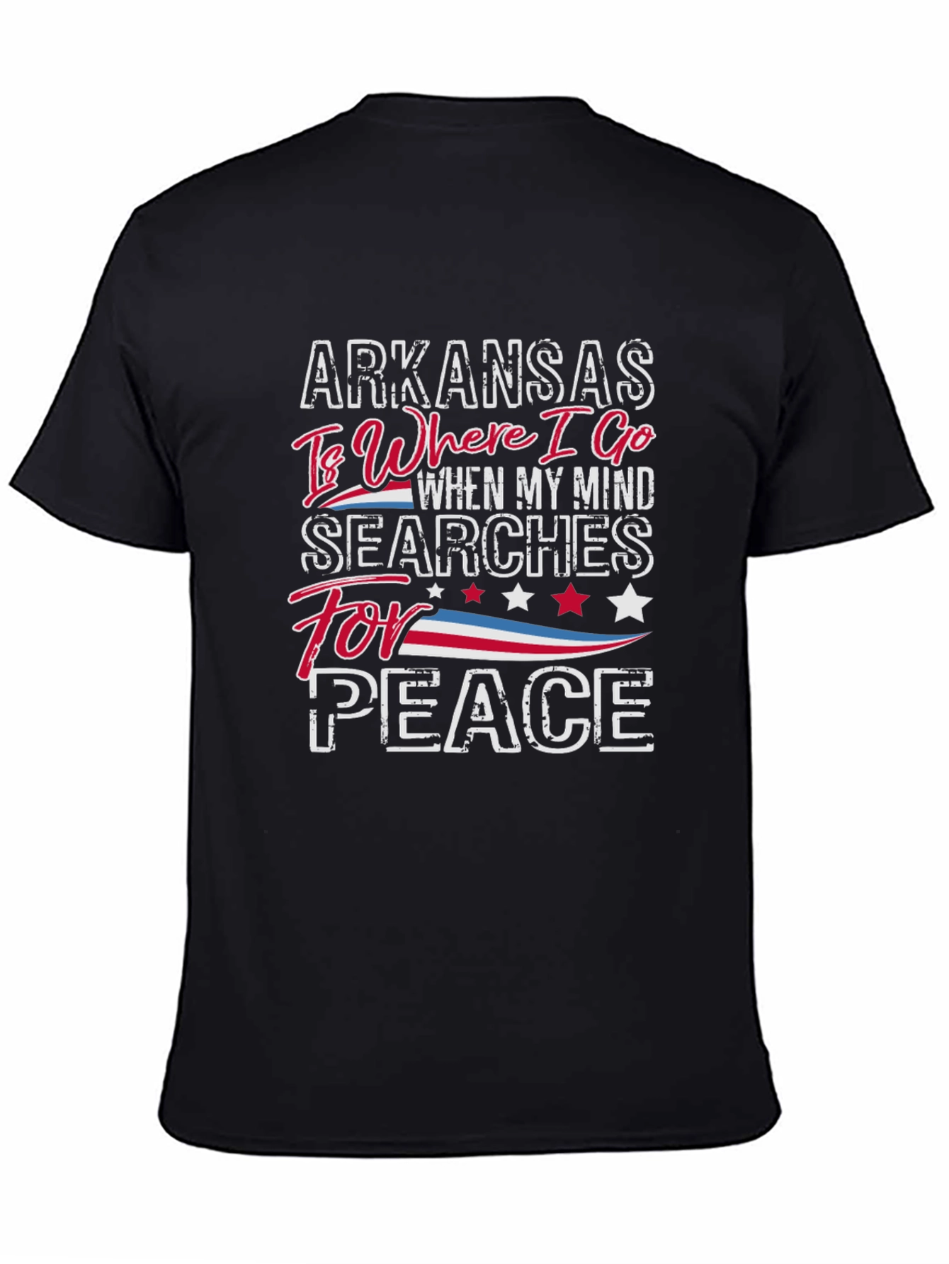 Camiseta Arkansas Peace para Hombre