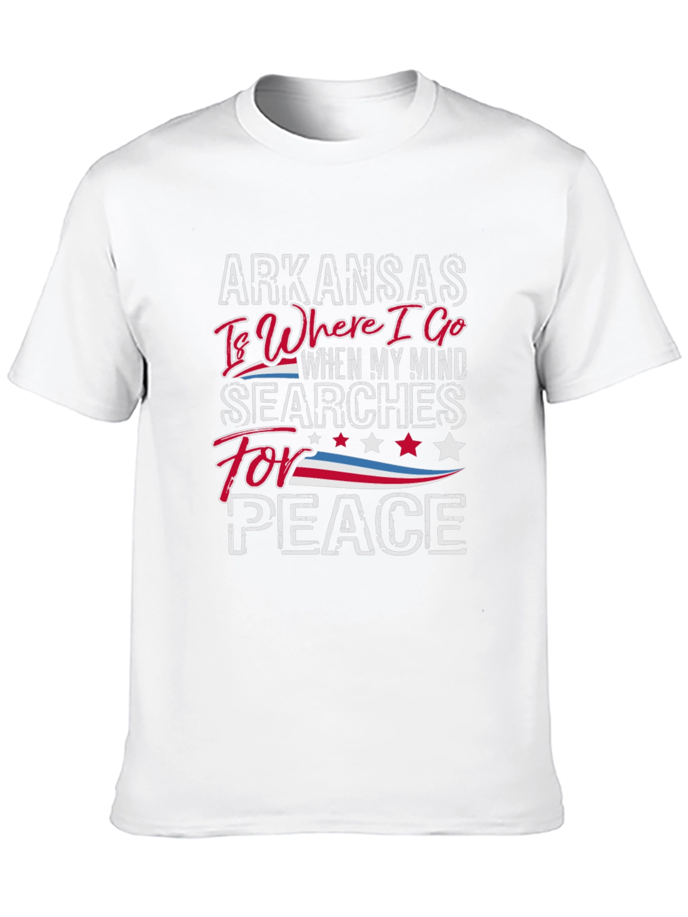 Camiseta Arkansas Peace para Hombre