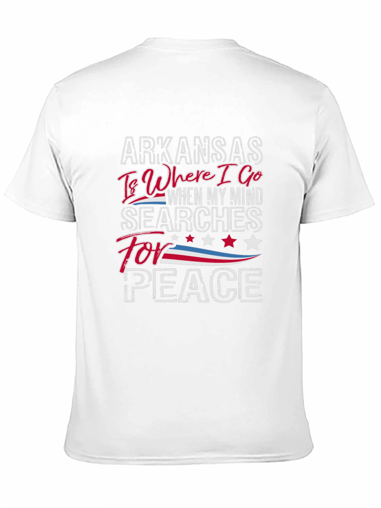 Camiseta Arkansas Peace para Hombre