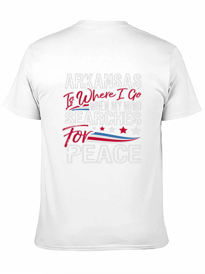 Camiseta Arkansas Peace para Hombre