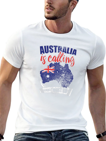 Camiseta Negra Australia is Calling