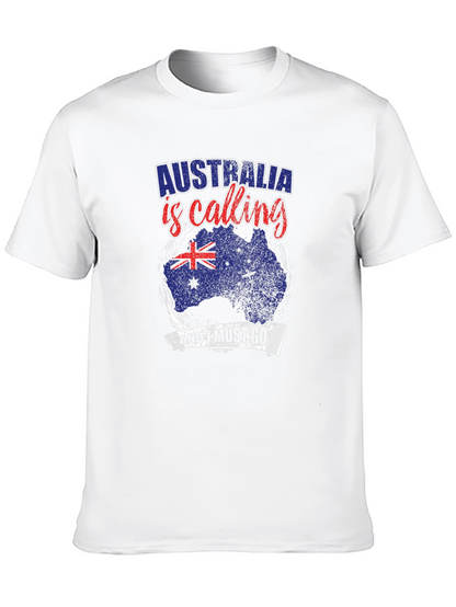 Camiseta Negra Australia is Calling