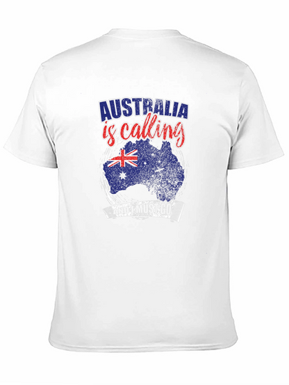 Camiseta Negra Australia is Calling