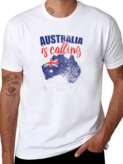 Camiseta Negra Australia is Calling