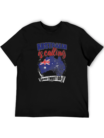 Camiseta Negra Australia is Calling