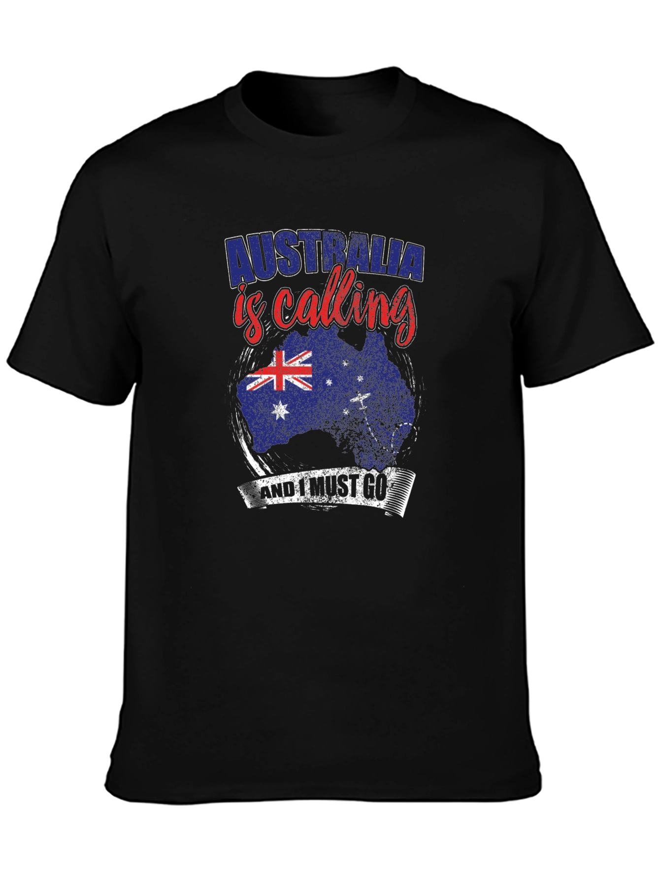 Camiseta Negra Australia is Calling