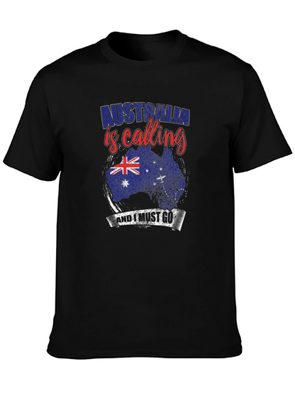 Camiseta Negra Australia is Calling