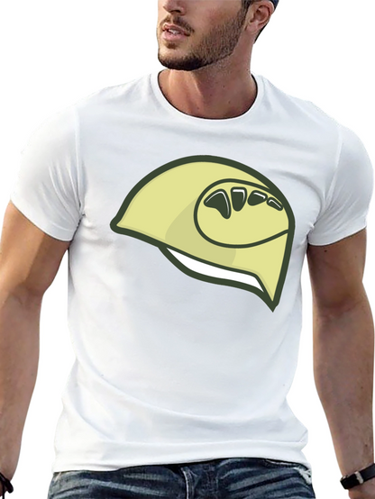 Camiseta Negra con Diseño de Durian Estilizado