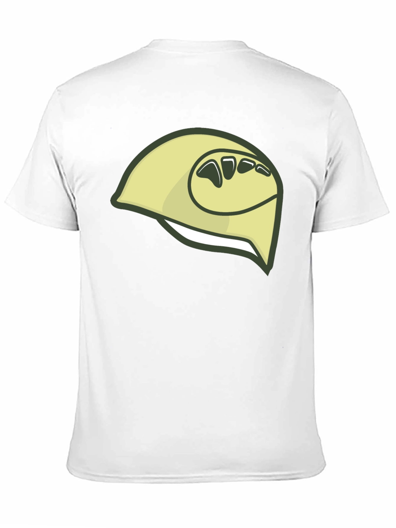 Camiseta Negra con Diseño de Durian Estilizado