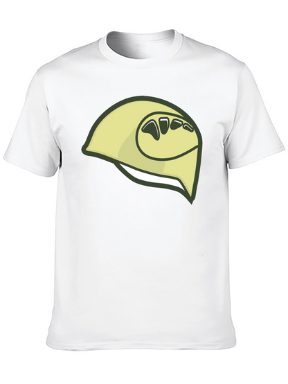 Camiseta Negra con Diseño de Durian Estilizado