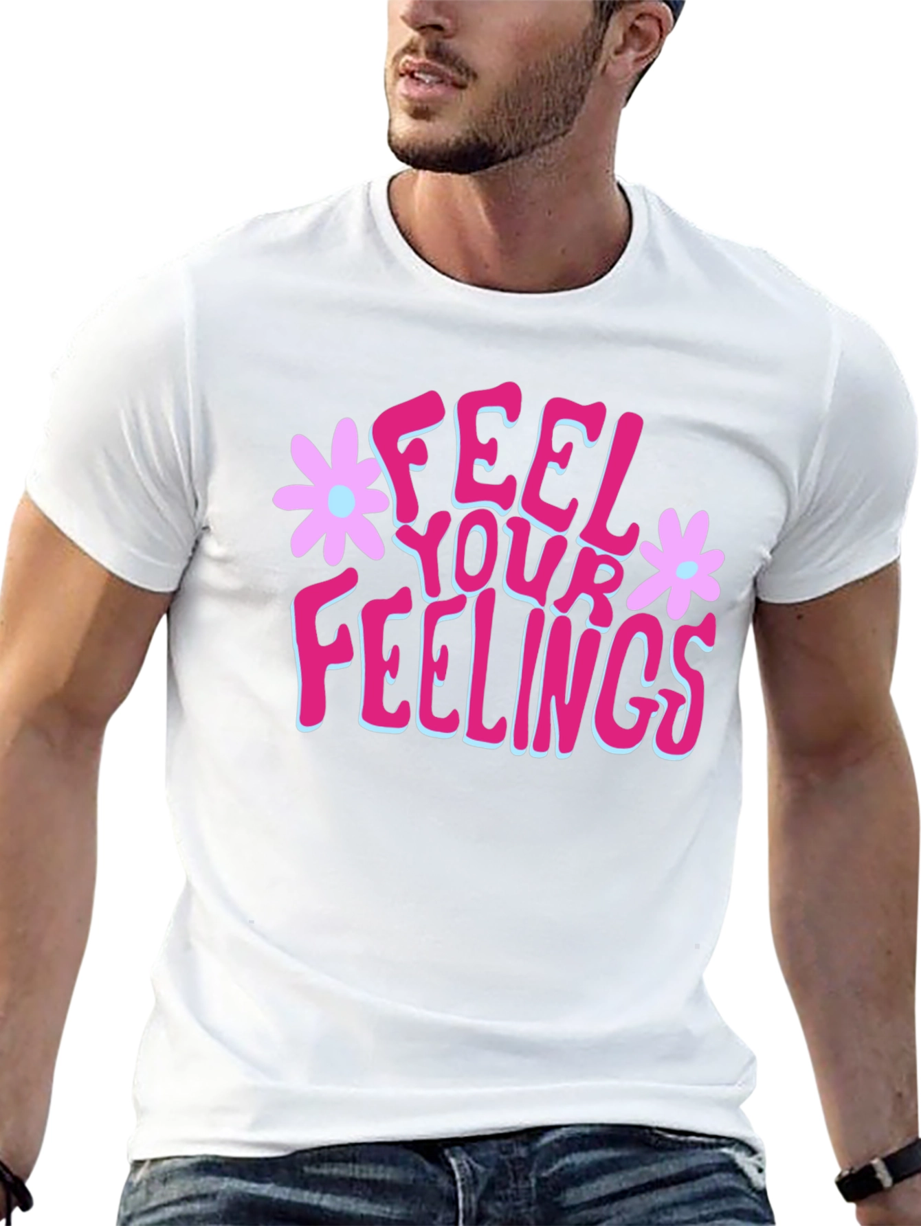 Camiseta Negra Siente Tus Sentimientos