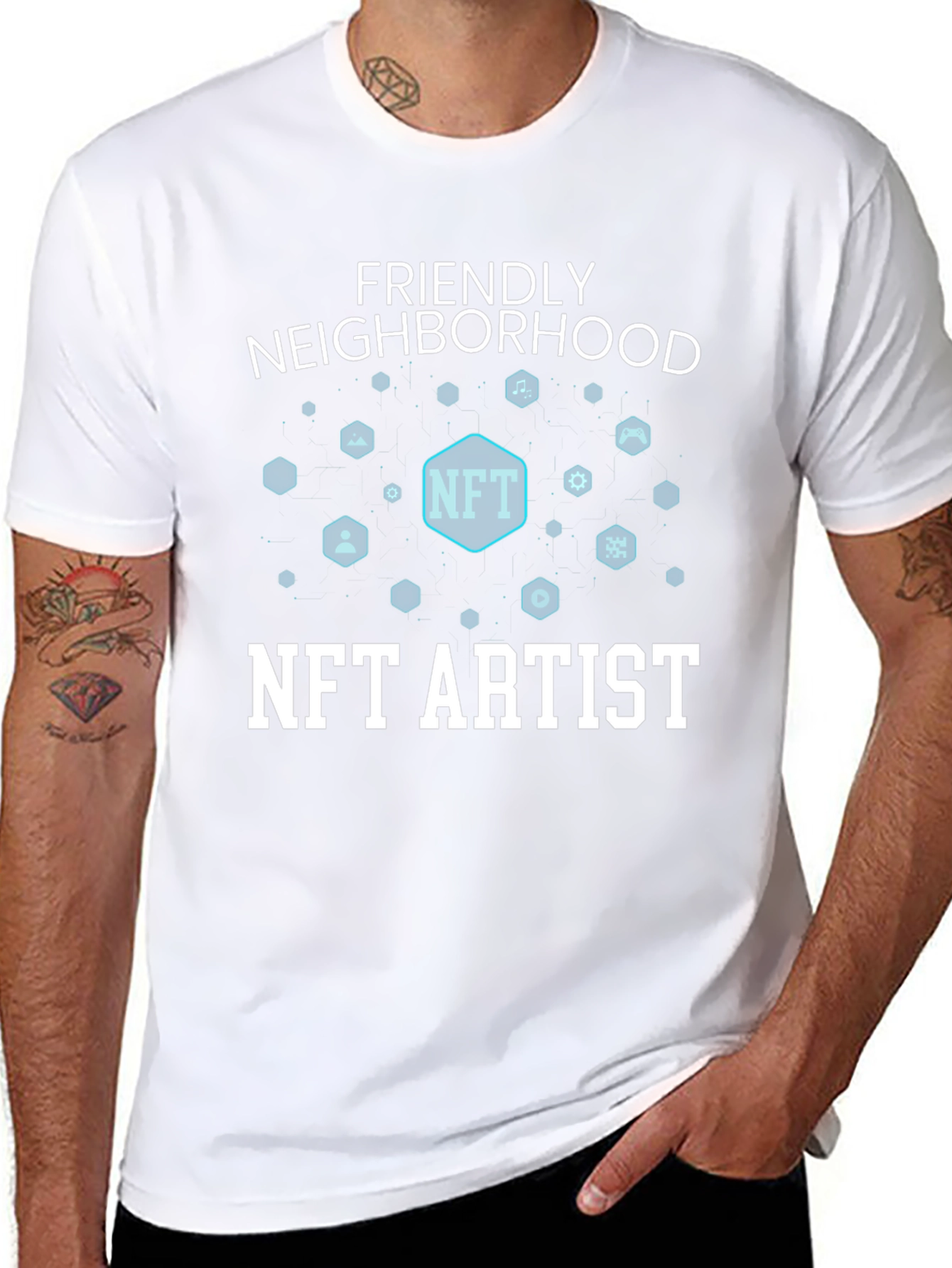 Camiseta Artista NFT del Vecindario