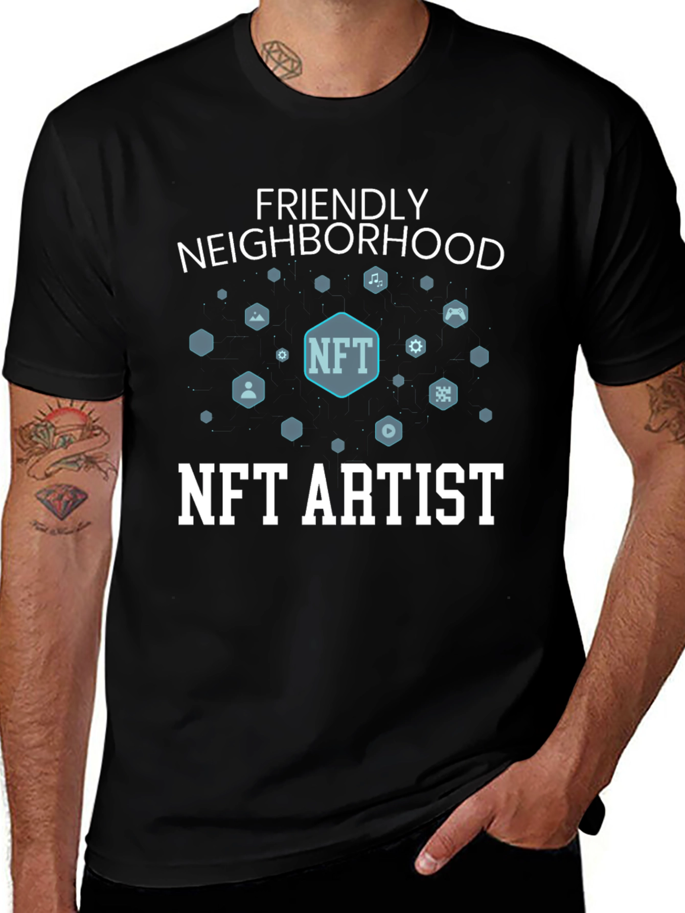 Camiseta Artista NFT del Vecindario